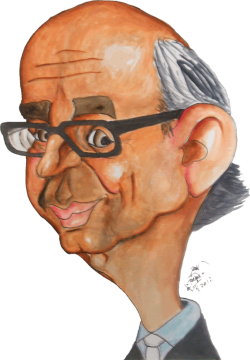 Caricatura del actual ministro de Hacienda y Administraciones pblicas espaol.